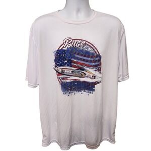 A4 Mens Race World Offshore Key West Championships T Shirt XL Boat Graphic Tee